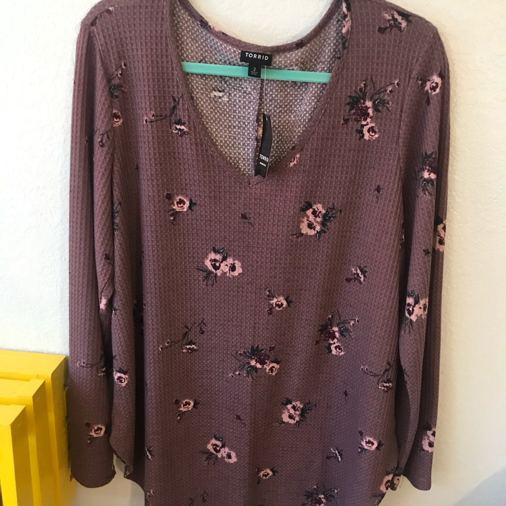 Torrid purple sweater